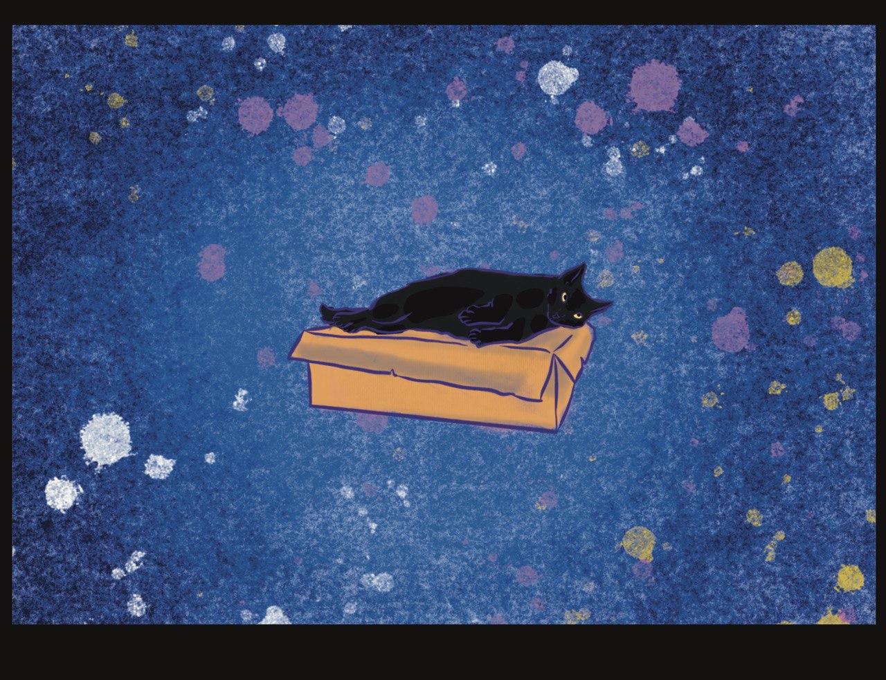 Artwork digitale dedicato a Cat Matilda
